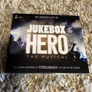 New Jukebox Hero the Musical CD by Foreigner LIVE
